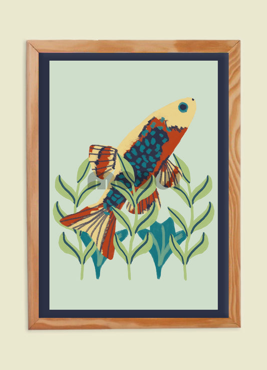 Pôster Infantil - Peixe Killi