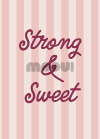 Pôster Infantil - Strong & Sweet
