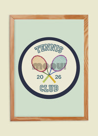Pôster Infantil - Tennis Club