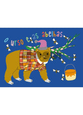 Pôster Infantil - O Urso e as Abelhas