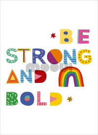 Pôster Infantil - Strong and Bold