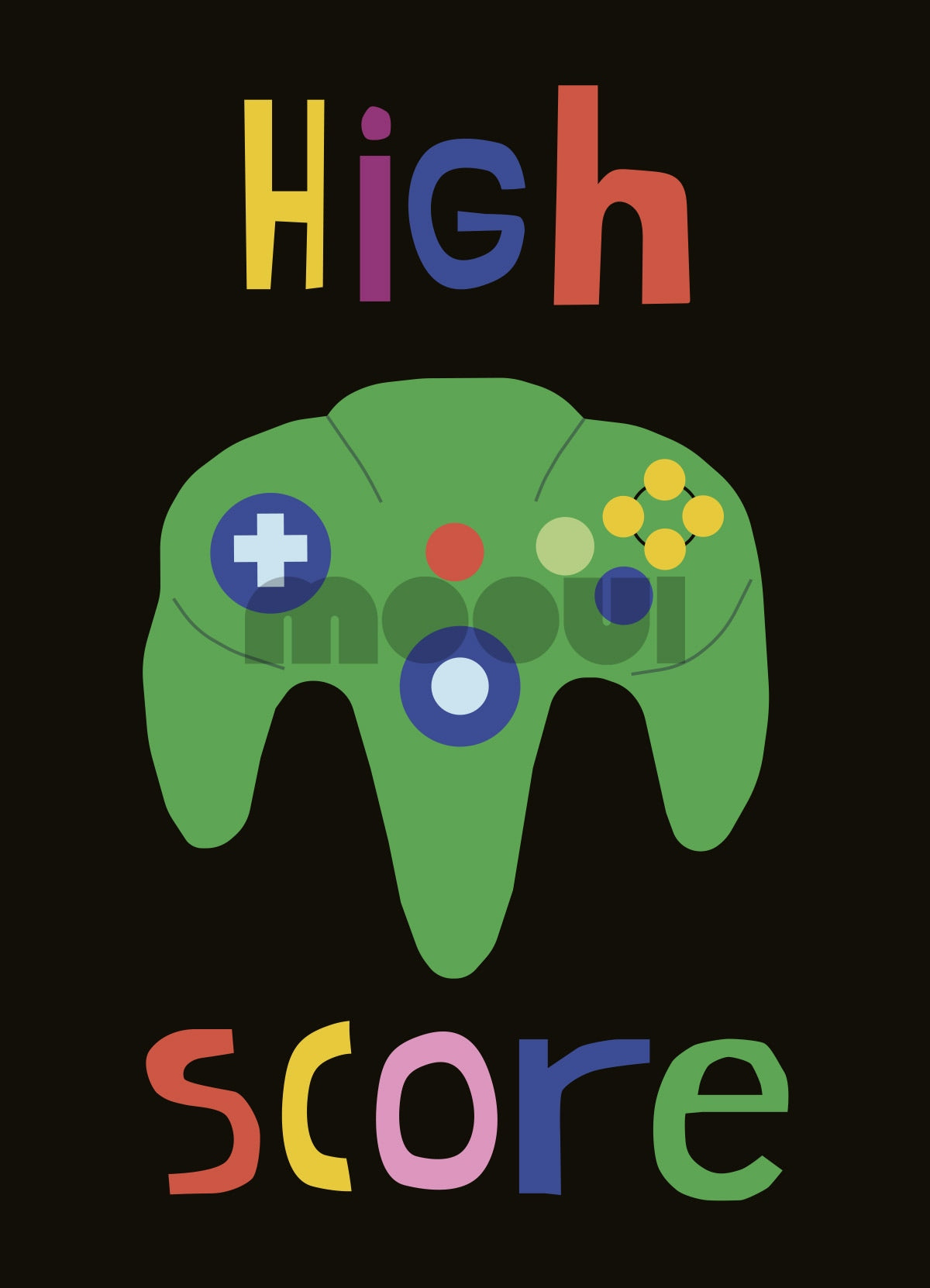 Pôster Infantil - High Score