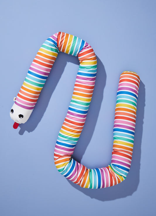 Protetor de Berço Minhocão - Listrado Rainbow