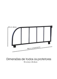 Protetor para Cama de Ferro Solteiro