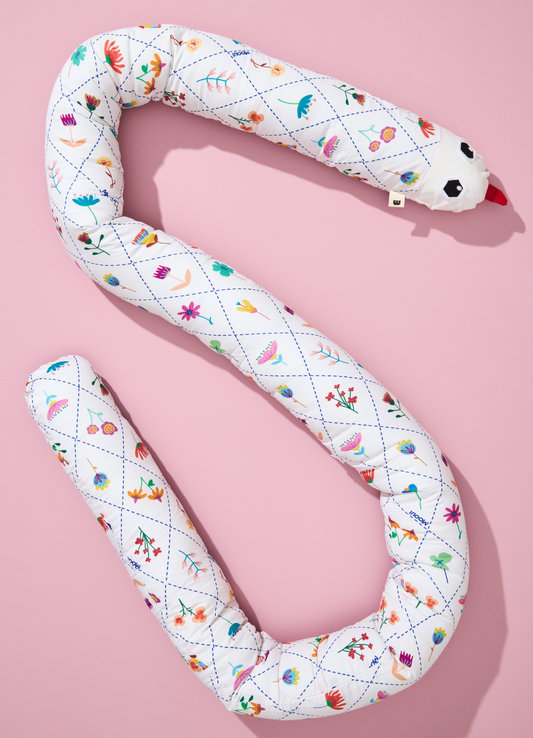 Protetor de Berço Minhocão - Cheiro de Flor