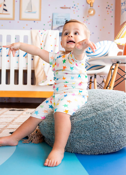 Pufe Lorena Canals - Chill Vintage Azul 50 x 50 x 20 cm