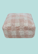 Pufe Lorena Canals - Vichy Rosa 40 x 40 x 20 cm