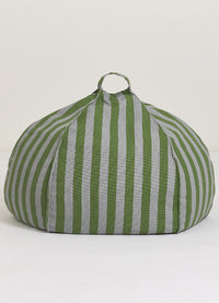 Pufe Nobodinoz Vibes Round - Azul e Verde