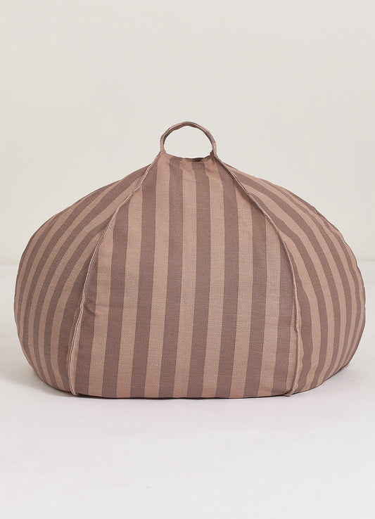 Pufe Nobodinoz Vibes Round - Rosa e Malva