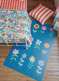Tapete Playmat - Coleção de Flores