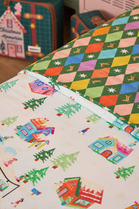 Capa de Edredom Infantil - Natal no Polo Norte