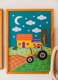 Pôster Infantil - Casa da Fazenda