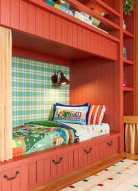 Papel de Parede Infantil - Xadrez Campo