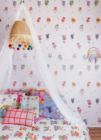 Papel de Parede Infantil - Sussurro Das Fadas