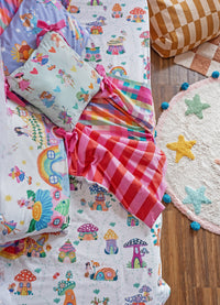 Capa de Edredom Infantil - Vila Das Fadas