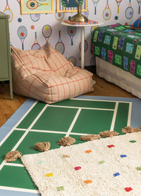 Tapete Playmat - Quadra De Tenis Verde