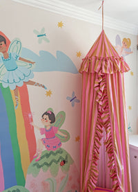 Tenda Infantil com Babado - Listrado Flor de Cacau