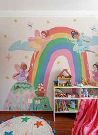 Papel de Parede Infantil Portal das Fadas - Painel