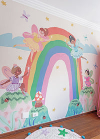 Papel de Parede Infantil Portal das Fadas - Painel