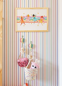 Papel de Parede Infantil - Listradinho Alegria