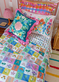 Capa de Edredom Infantil - Colher no Jardim