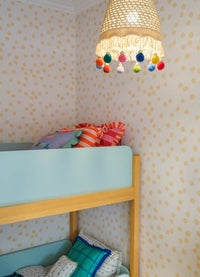 Papel de Parede Infantil - Confetti Amarelo