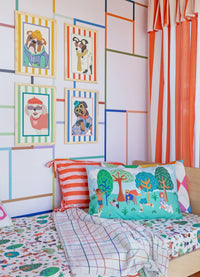 Papel de Parede Infantil Labirinto - Painel
