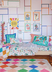 Papel de Parede Infantil Labirinto - Painel
