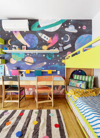 Papel de Parede Infantil Viagem ao Espaço - Painel