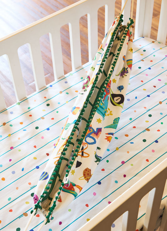 Rede para Bebê - Aventura Cósmica Off