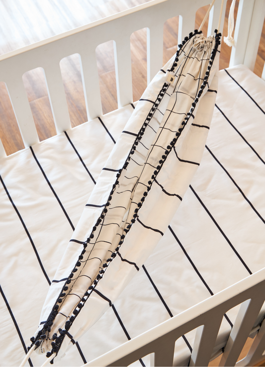 Rede para Bebê - Listrado Onyx