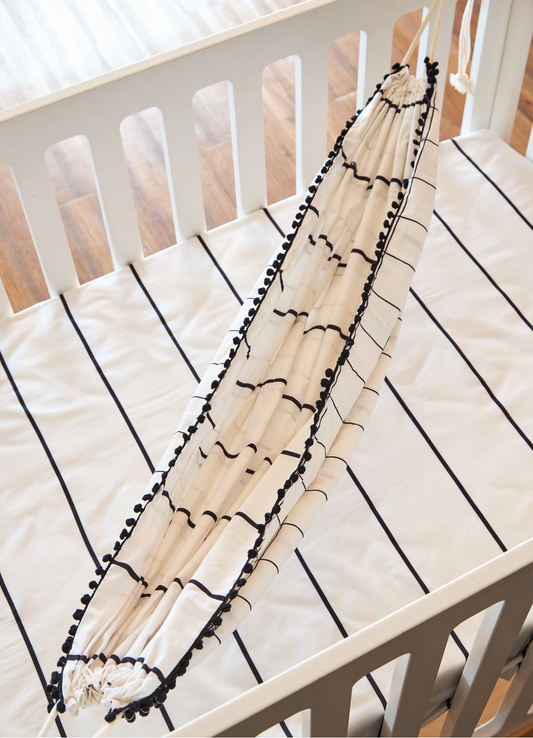 Rede para Bebê - Listrado Onyx