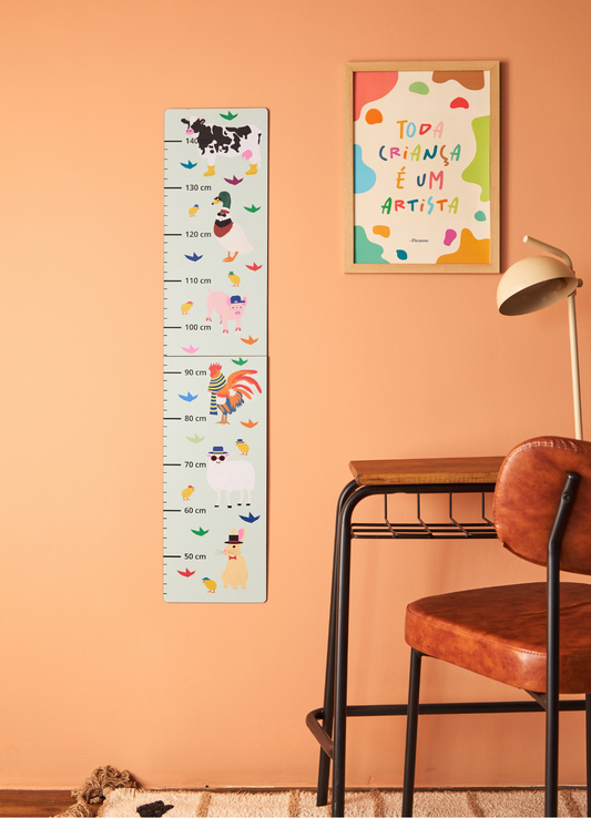 Régua de Crescimento - Bichinhos