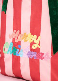 Saco de Presentes - Listrado Cerejeira