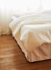 Saia Cama Adulto Linho - Rosê