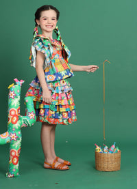 Saia Infantil de Festa Junina - Chitas