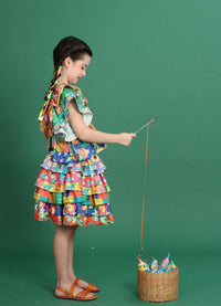 Saia Infantil de Festa Junina - Chitas
