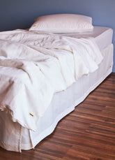 Saia Cama Infantil Linho - Off White