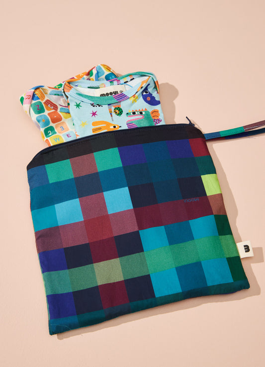 Saquinho de Roupa Suja - Xadrez Aventura