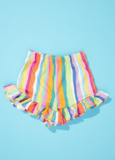 Shorts Infantil com Babado - Olha a Onda