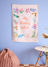 Tapestry Médio - Happy Place