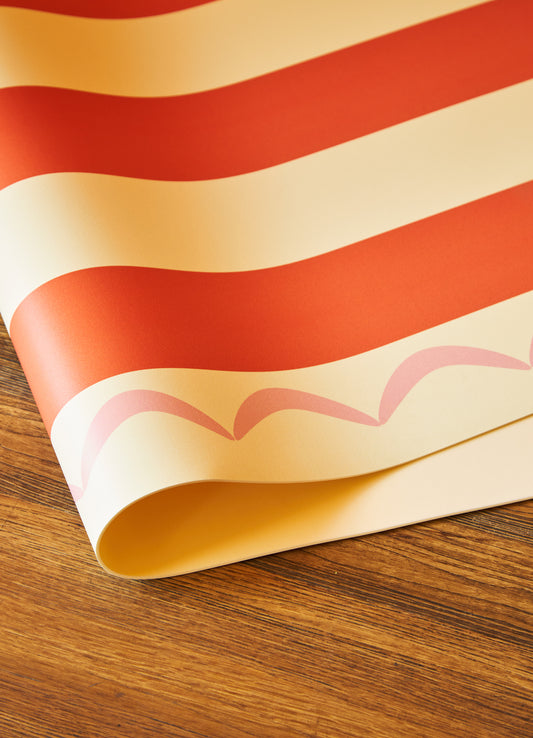 Tapete Playmat - Listra Vermelha