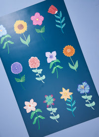 Tapete Playmat - Coleção de Flores
