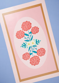 Tapete Playmat - Poesia das Rosas