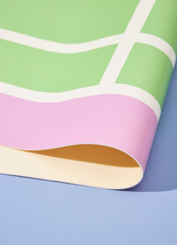 Tapete Playmat - Quadra De Tenis Rosa