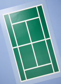 Tapete Playmat - Quadra De Tenis Verde