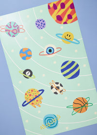 Tapete Playmat - Sistema Solar