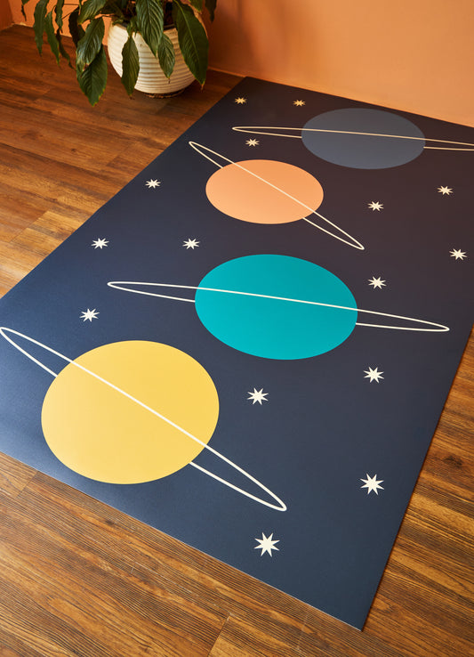 Tapete Playmat - Planetas e Estrelas