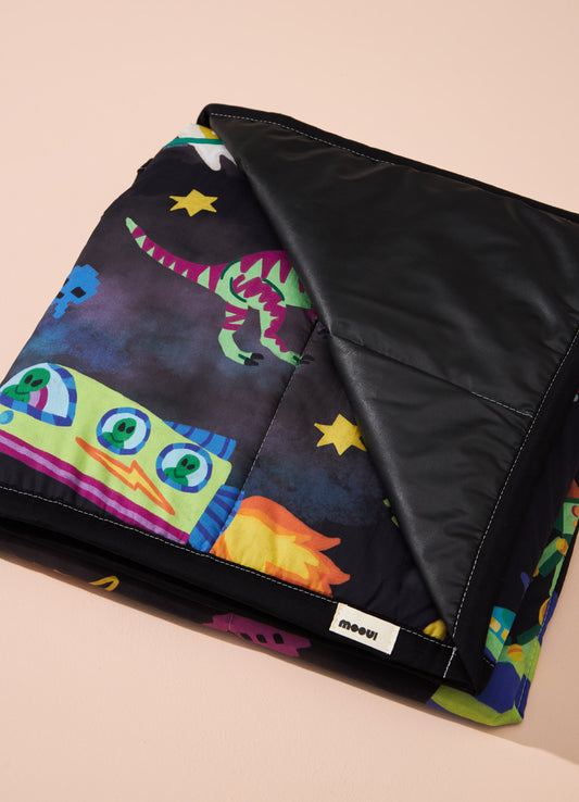 Tapetinho de Atividades - Aventura Cósmica Preto