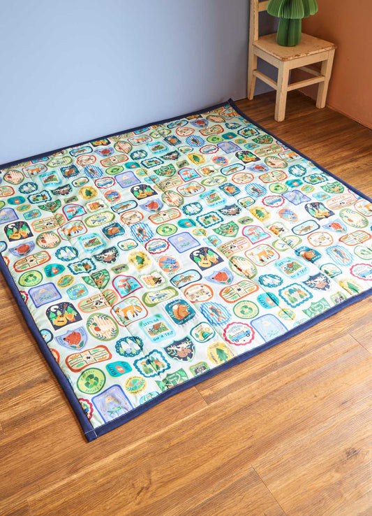 Tapetinho de Atividades - Pescar e Acampar